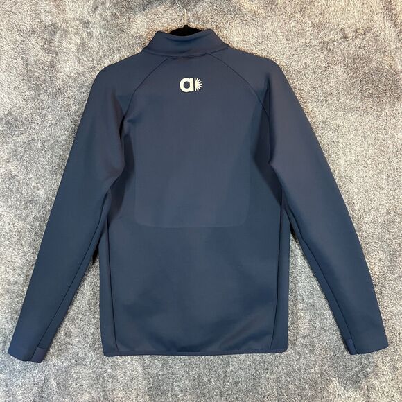 Asher Golf Jacket Mens Small Blue Performance Full Zip Outdoors Casual Preppy - Picture 2 of 9